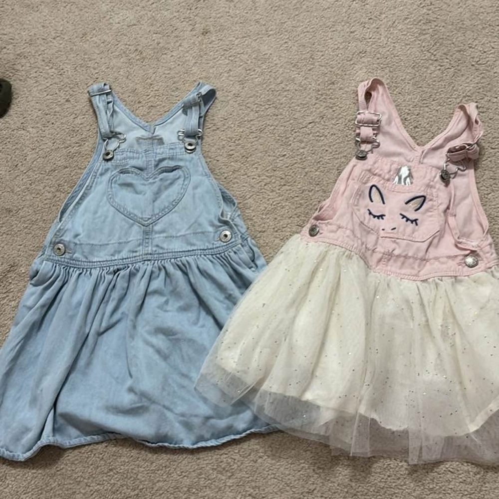 OshKosh B'gosh Blue and Pink Kids Dresses